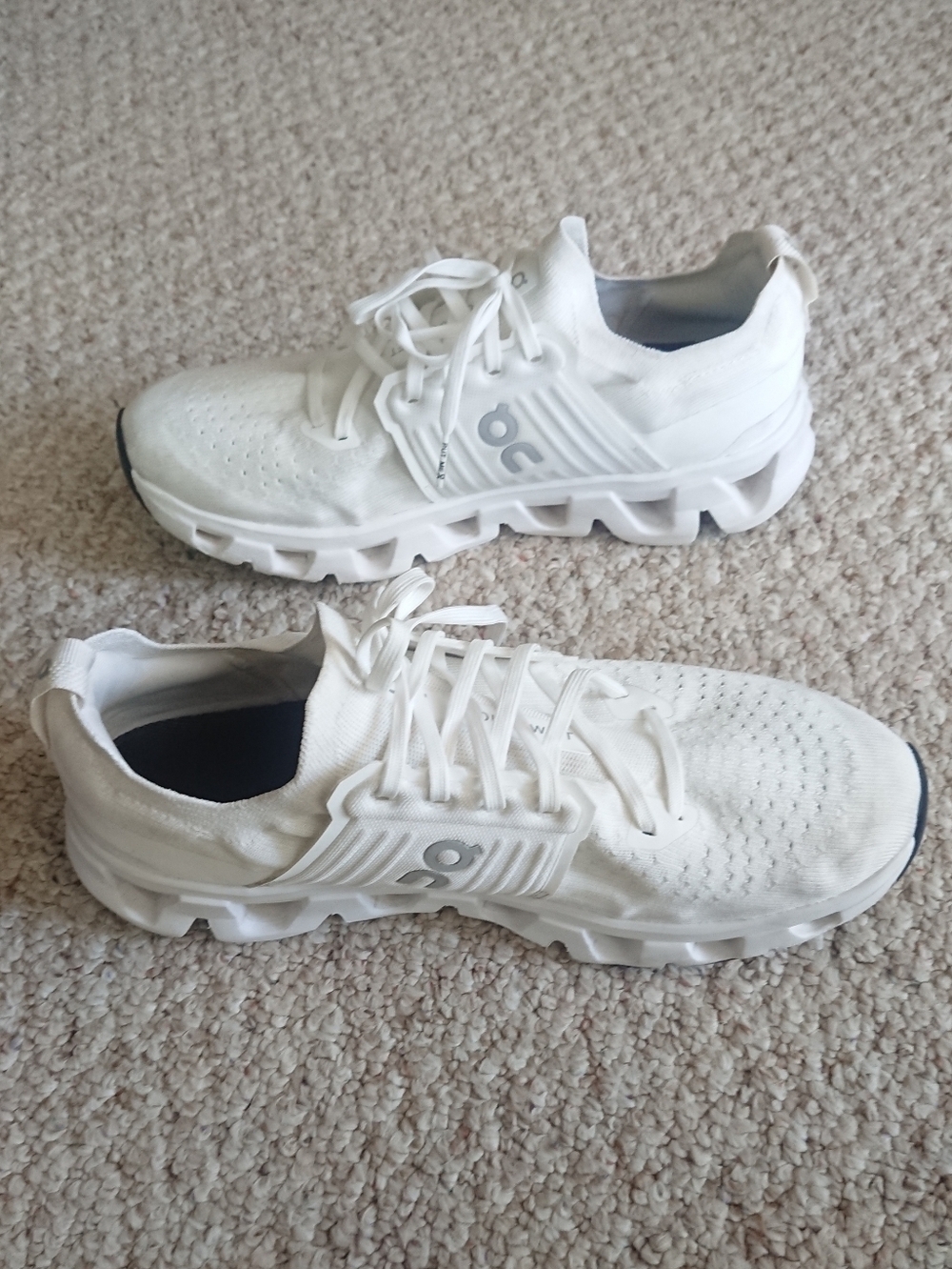 On Cloudswift All-White Running 4 running Sneakers size M10.5 - Picture 5 of 16